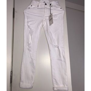 Pistola White Oslo Distressed Skinny Jeans 24